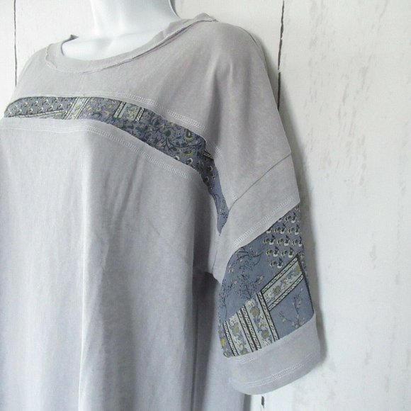 easel Tops Easel Top Floral Patchwork T Shirt Plus Size Poshmark